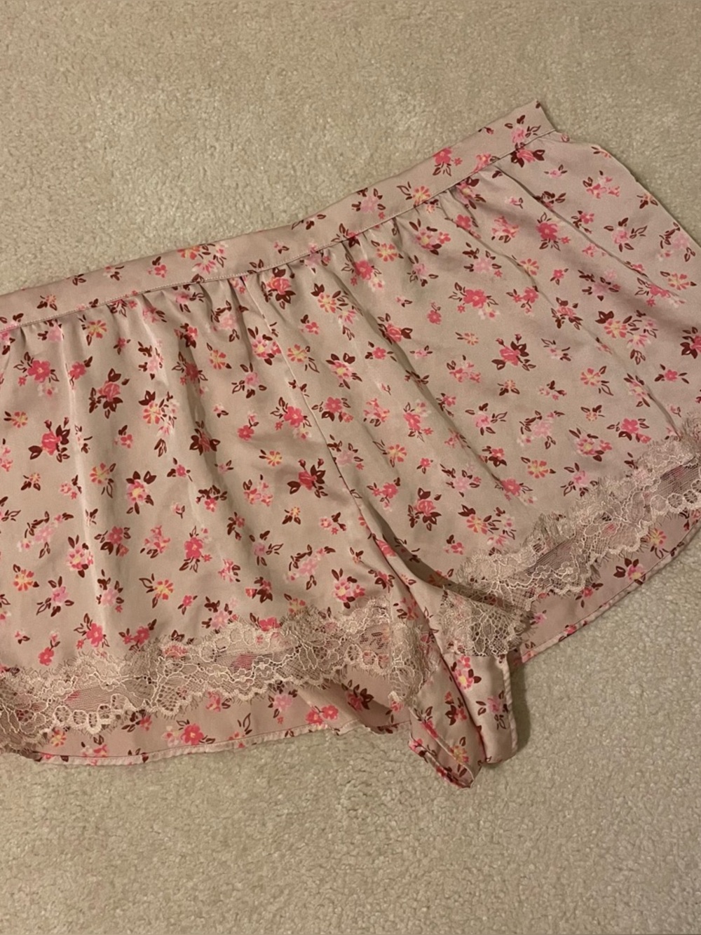 Victoria’s Secret floral sleep shorts-medium